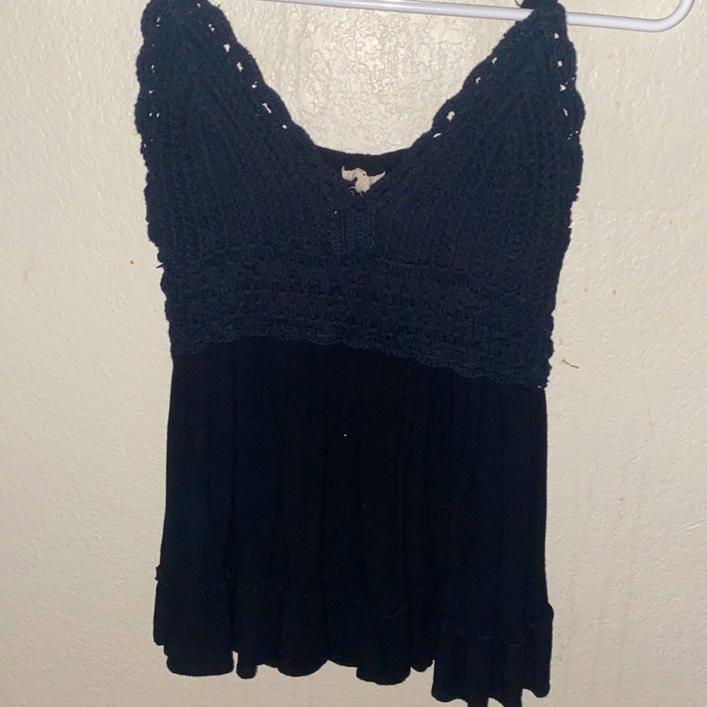 Crochet Flowy Tank Top